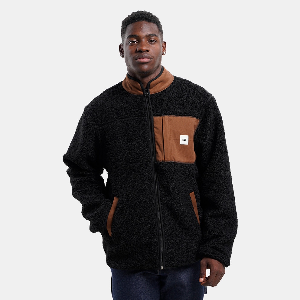 Caterpillar Full Zip Sherpa Ανδρική Μπλούζα