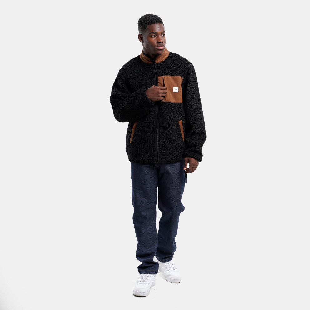 Caterpillar Full Zip Sherpa Ανδρική Μπλούζα