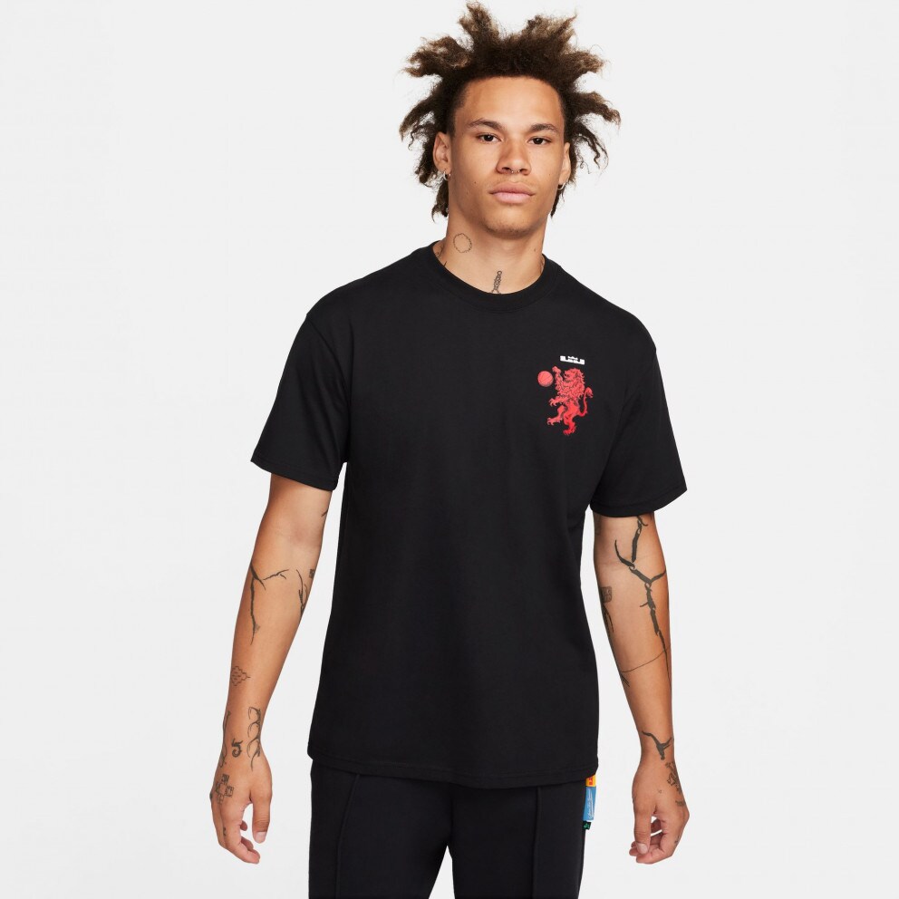 010 Nike LeBron Max90 Men s T shirt Black FN0805 Up close With the Nike Air VaporMax Pure Platinum