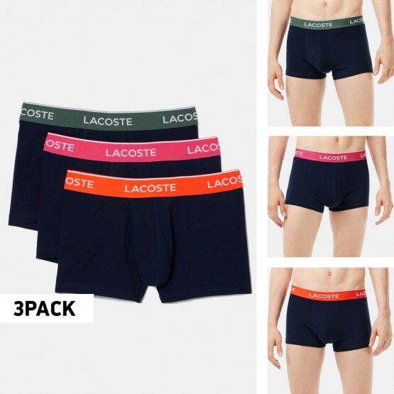Lacoste Σετ 3 Εσωρουχων Trunk
