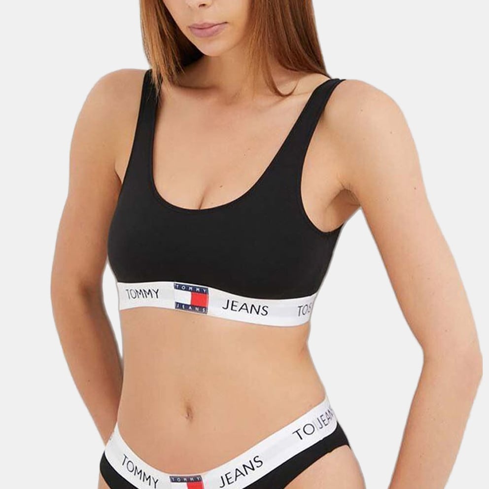 Tommy Shawl Jeans Unlined Women's Bralette Black UW0UW05361 - BDS - TOMMY  Shawl HILFIGER Cintura 'LAYTON' marrone navy bianco rosso