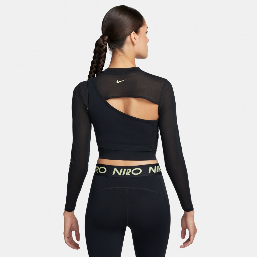 Nike Pro Women's Crop Longsleeve Shirt