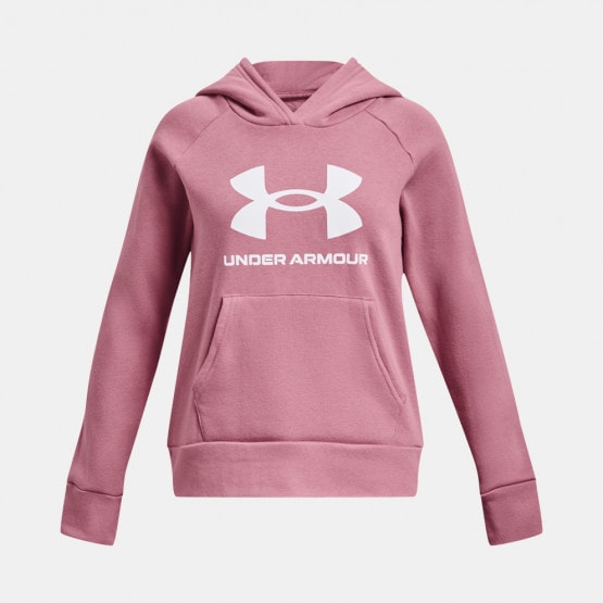 Under Armour Rival Παιδική Μπλούζα με Κουκούλα