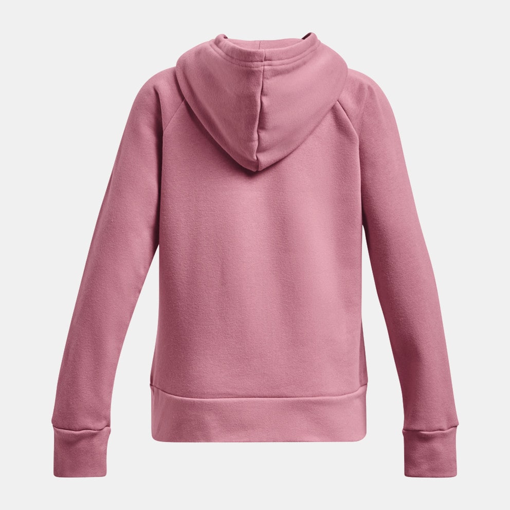 Under Armour Rival Kids Hoodie Pink 1379615 697