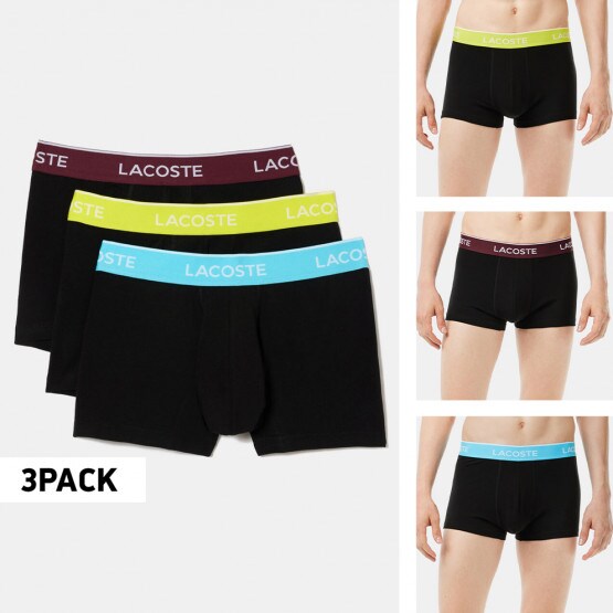 Lacoste Σετ 3 Εσωρουχων Trunk