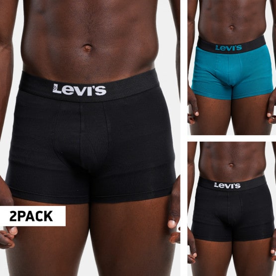 Levi's Solid Basic Trunk Organic 2-Pack Ανδρικά Μποξεράκια