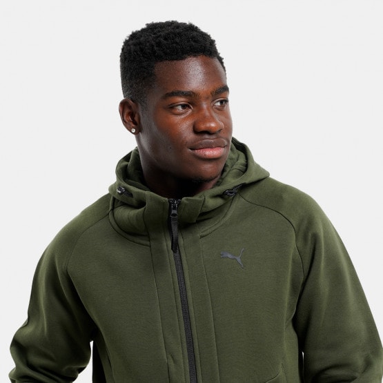 Puma men's full zip tricot jacket hot sale