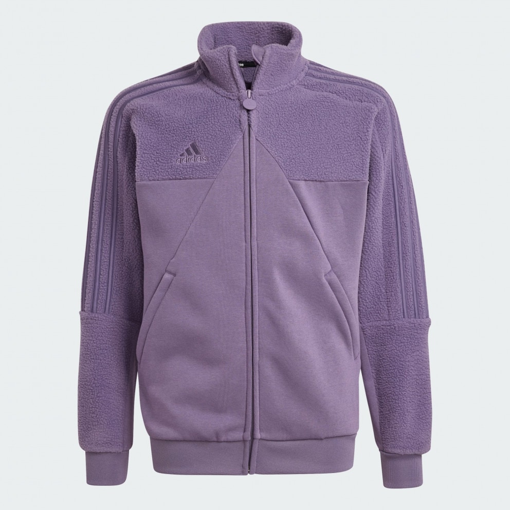 Adidas track hotsell top girls