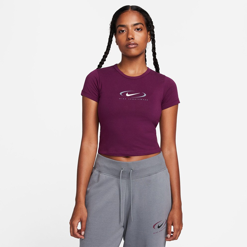 Nike Sportswear Γυναικείο Cropped T-shirt (9000152380_1921)