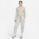 Nike Sportswear Ribbed Γυναικεία Cropped Μπλούζα με Μακρύ Μανίκι