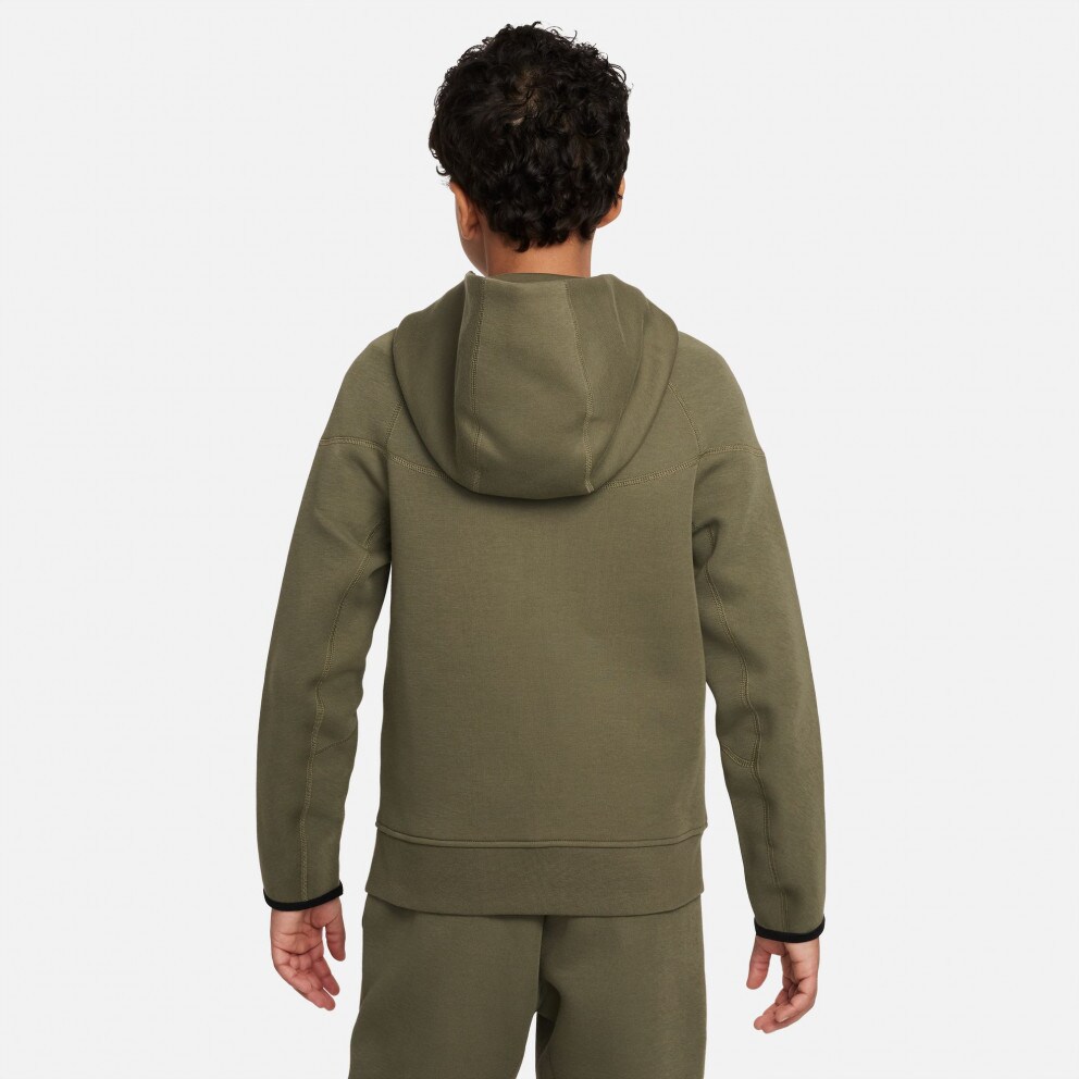 Nike Sportswear Tech Fleece Παιδική Ζακέτα με Κουκούλα