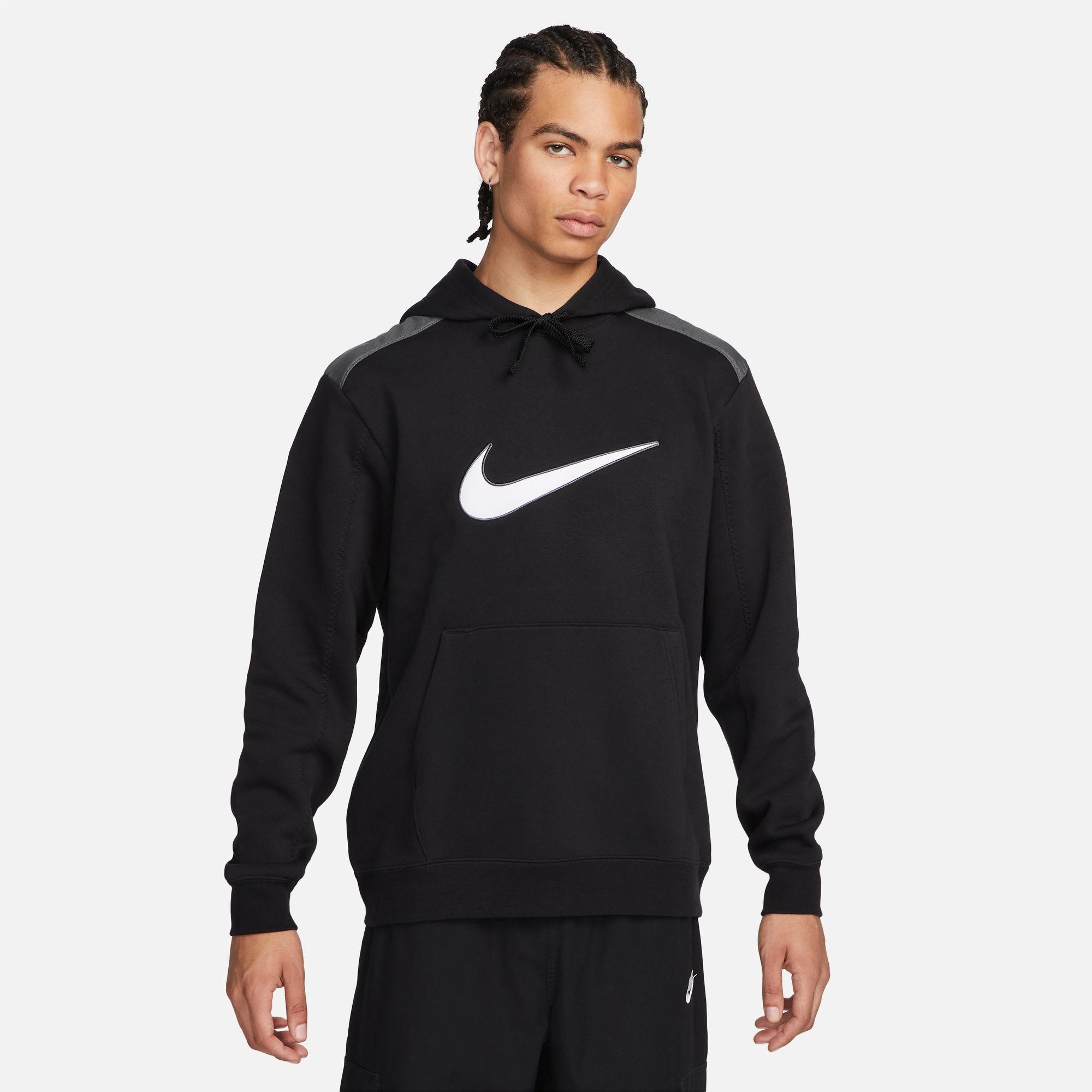 Nike Sportswear Fleece Bb Ανδρική Μπλούζα με Κουκούλα (9000152221_49394) 900015222149394