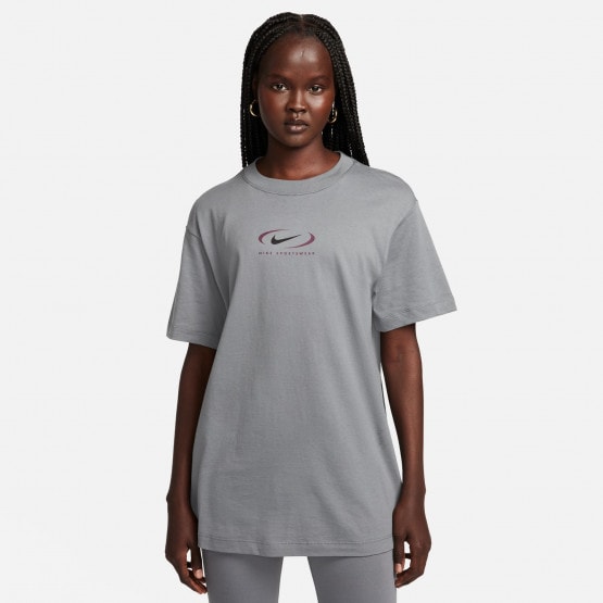 Nike W Nsw Tee Bf Prnt Swsh