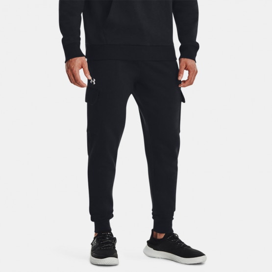 Under Armour Rival Fleece Cargo Jogger Aνδρικό Παντελόνι Φόρμας