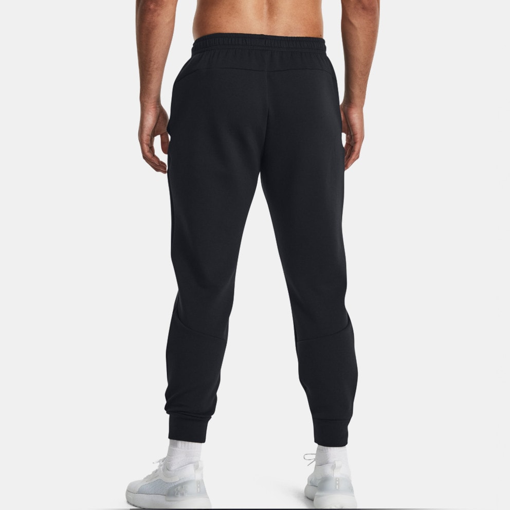 Under Armour Hustle Fleece Jogging Pants Gray Heather/Black