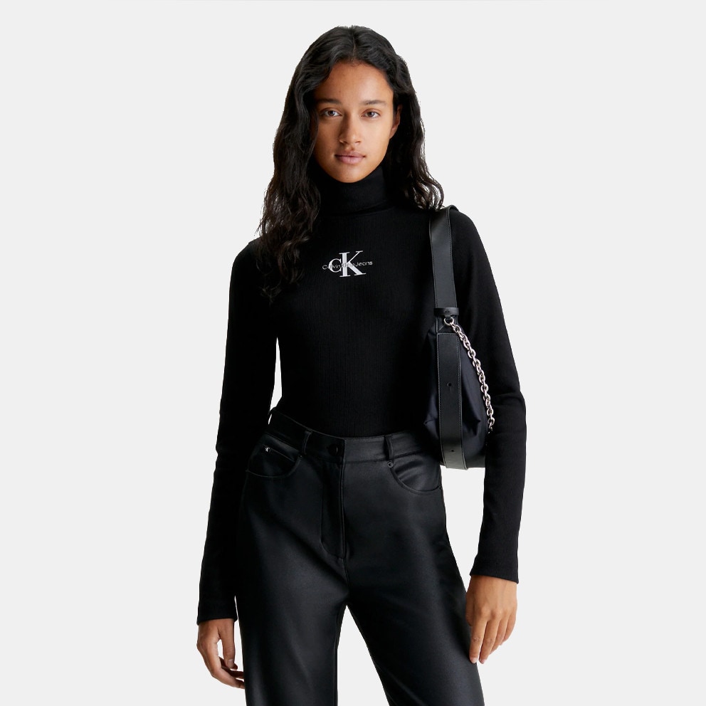 Buy Calvin Klein Rib Crop Top Black - Scandinavian Fashion Store