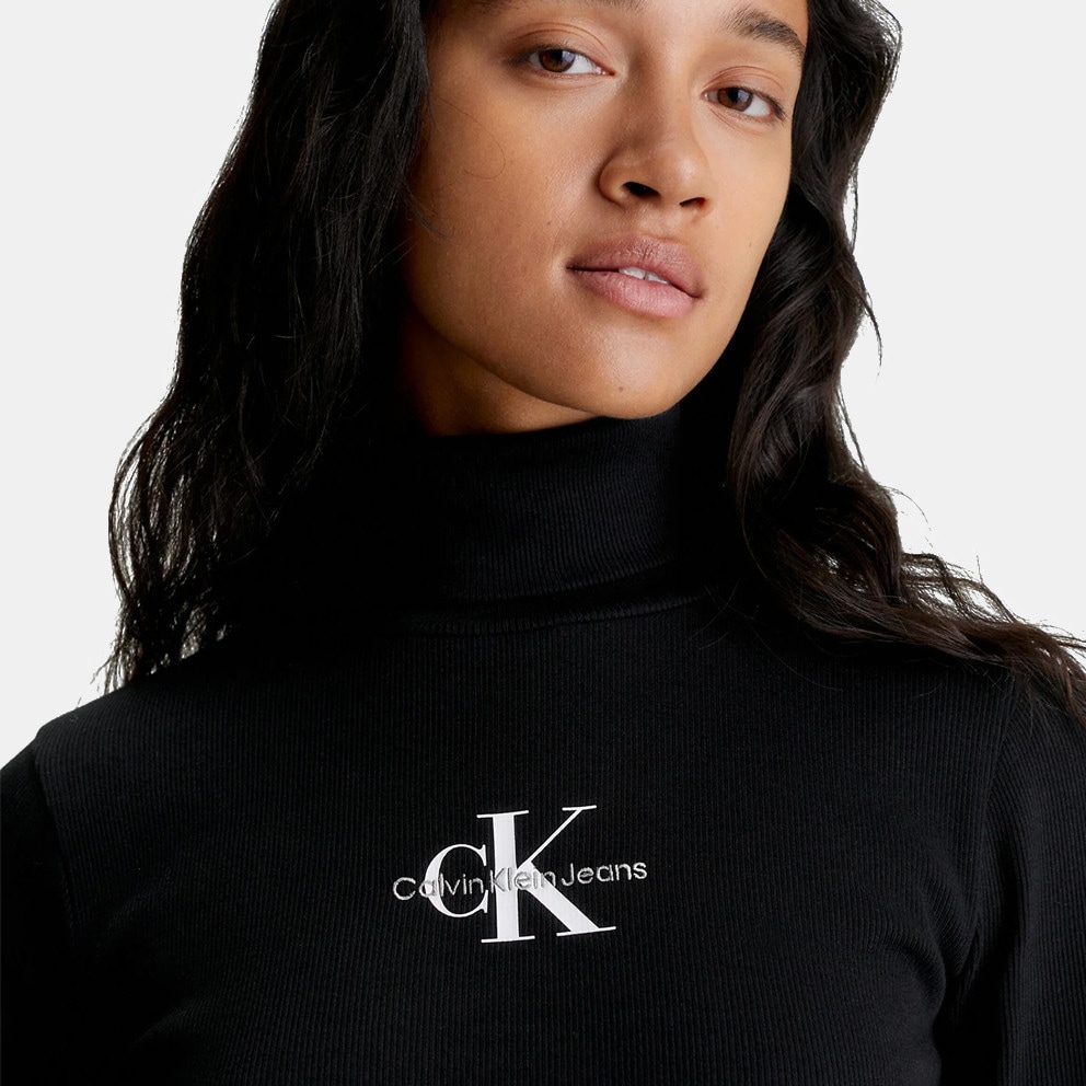 Calvin Klein Monologo Rib Roll Neck