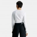 Calvin Klein Woven Label Rib Women's Shirt