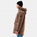 Emerson Men's Long Puffer Jckt With Fur in Hood