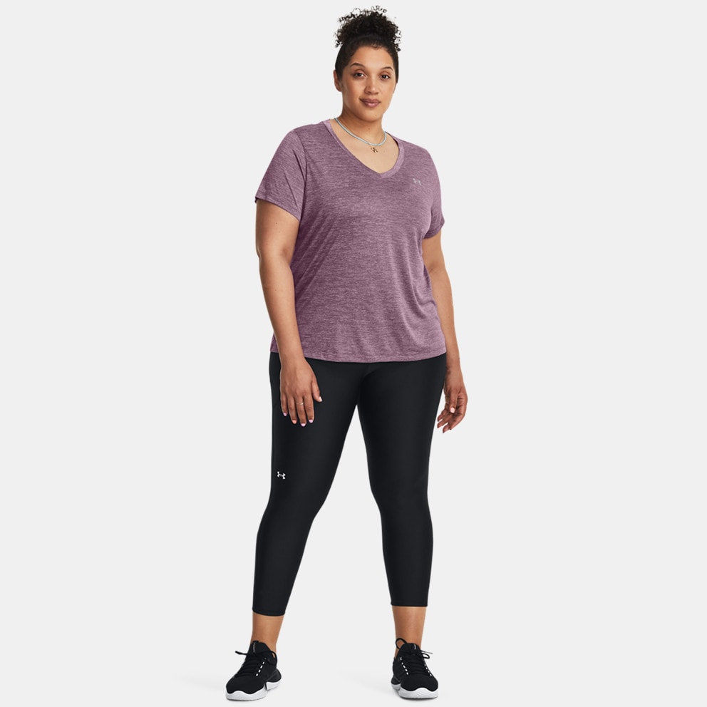 Under Armour Women's UA Tech™ Twist V - Under Armour Sportstyle Graphic  Short Sleeve 1356305 634 - Shirt Purple 1353758 - Neck Plus Size Women's T  - 500