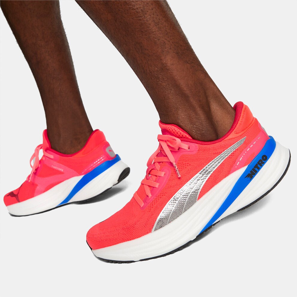 Puma Magnify Nitro 2 Men s Running Shoes Red 376909 02 Rihanna x Grey puma Fenty Bow Sneaker