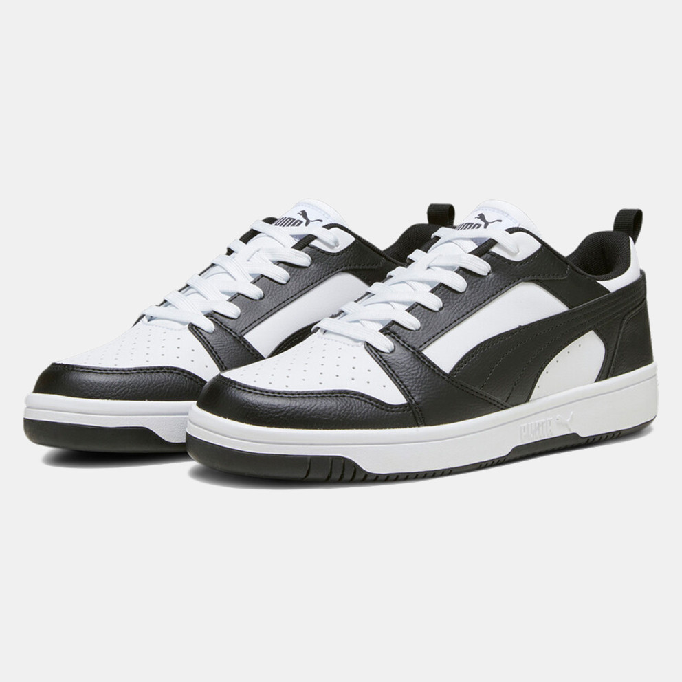 White 392328 - 01 - Staple x Puma grey Suede Ignite - Black - Puma grey  Rebound V6 Low White