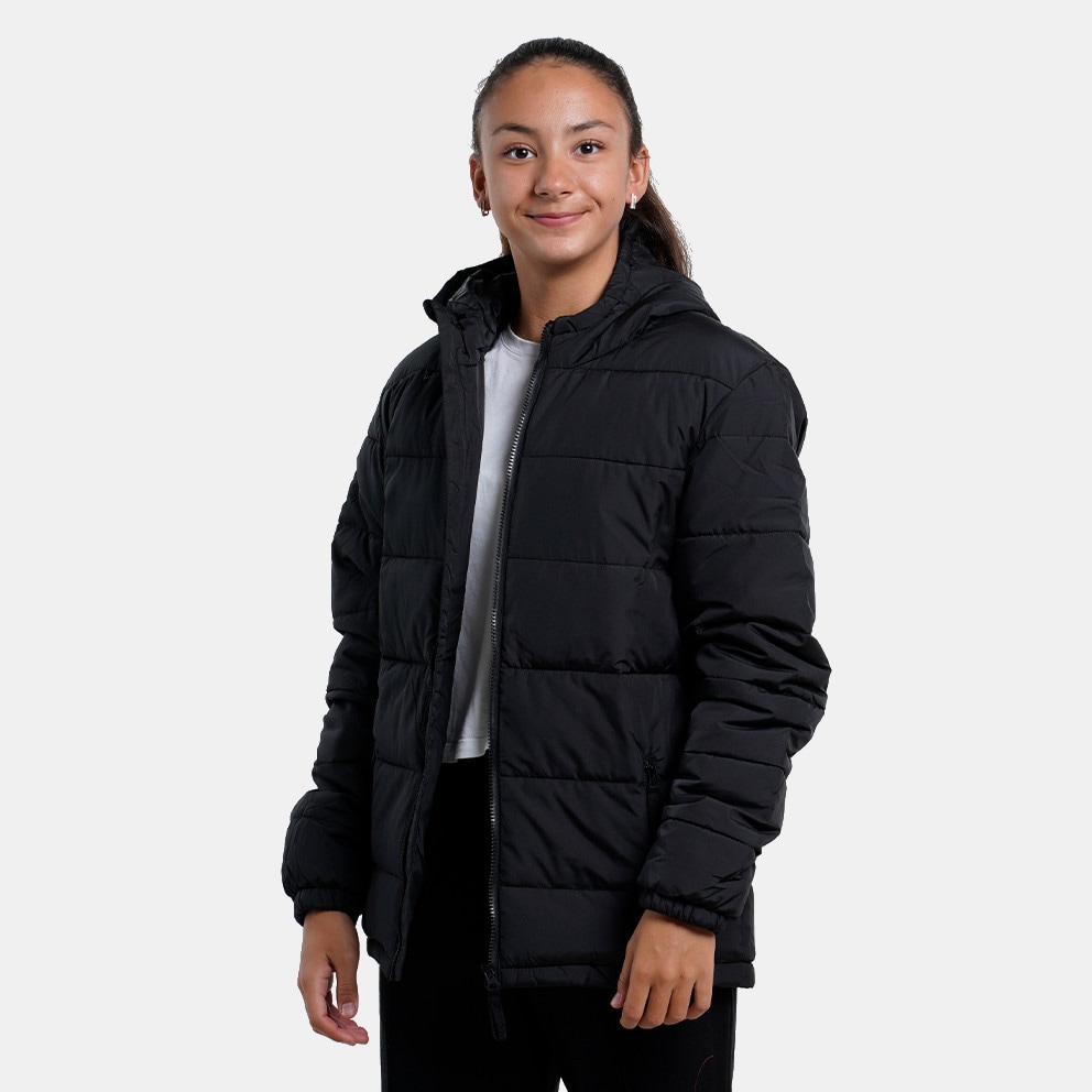 Weekday high neck padded jacket with drawstring hotsell