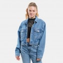 Tommy Jeans Claire Γυναικείο Cropped Τζάκετ