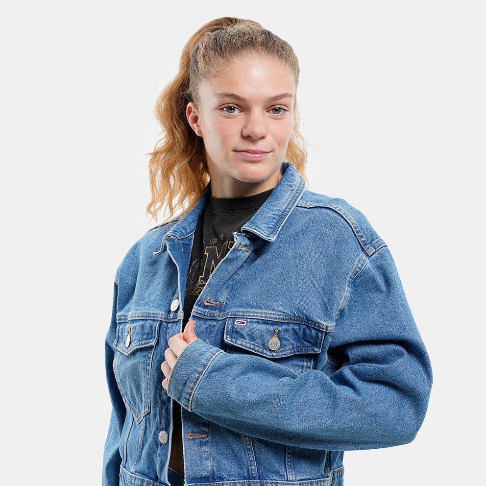 Tommy Jeans Claire Γυναικείο Cropped Τζάκετ