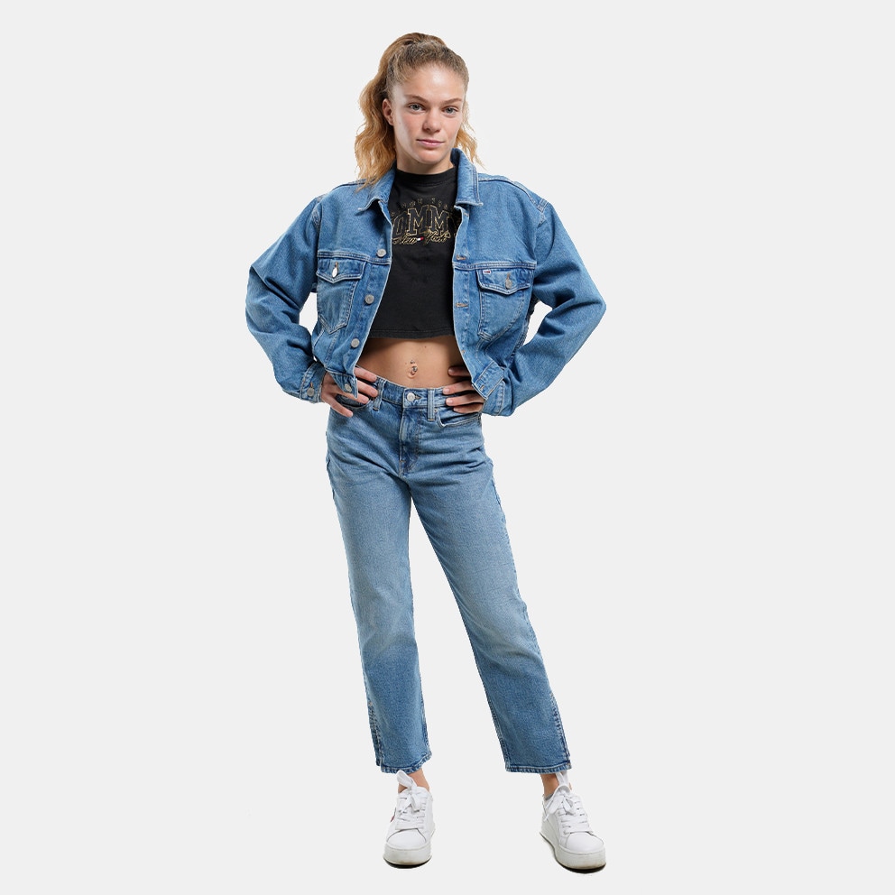 Tommy Jeans Claire Γυναικείο Cropped Τζάκετ