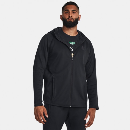 Under Armour Curry Playable Full Zip Hoodie Black 1380323-001