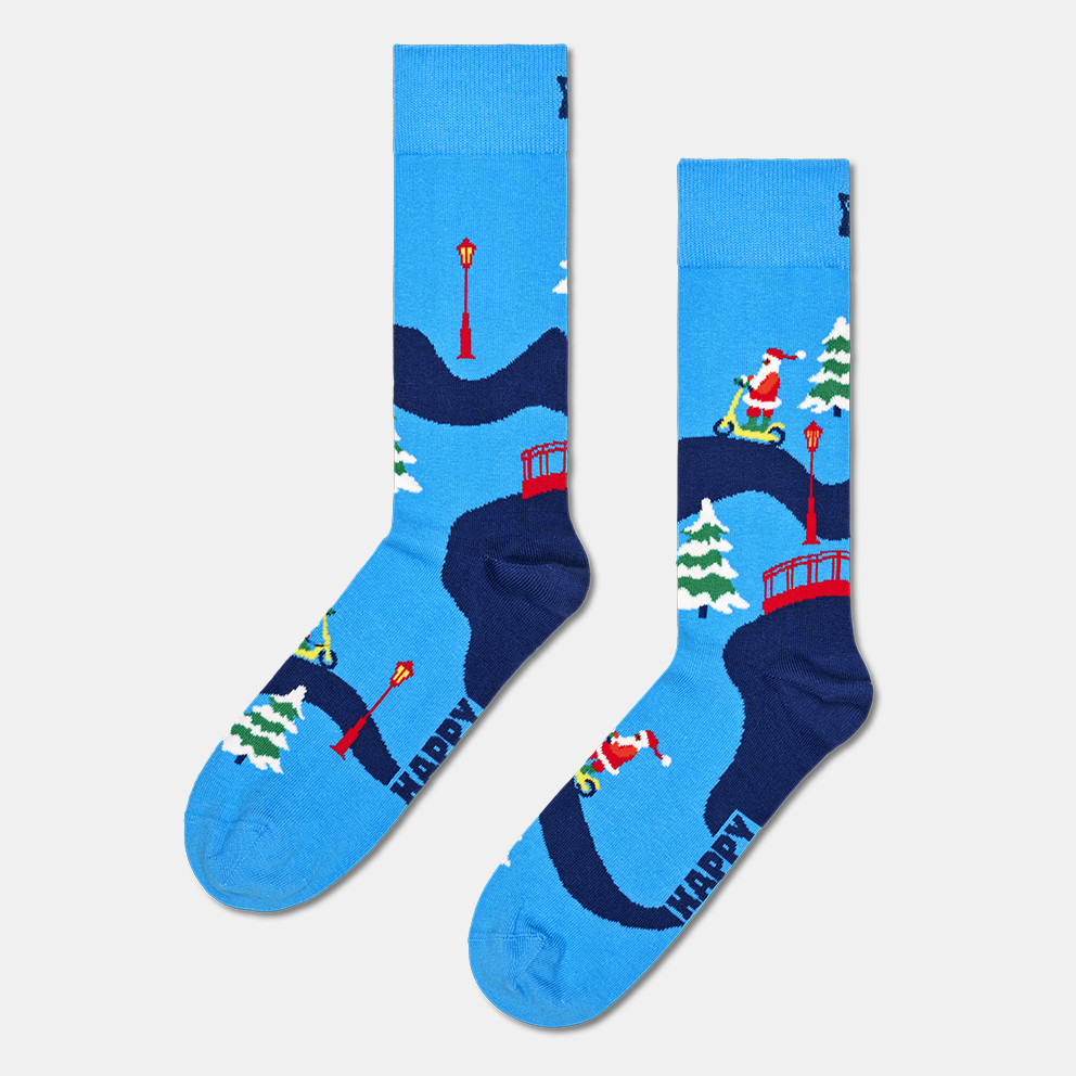 Happy Socks Santa On The Way To Work Unisex Κάλτσες