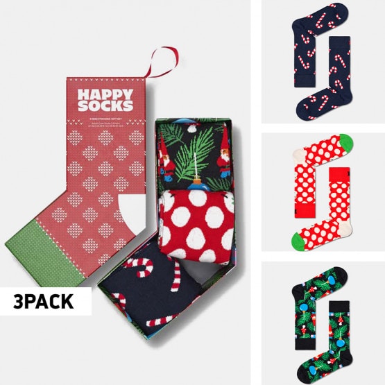 Happy Socks 3-Pack X-Mas Stocking Socks Gift Set