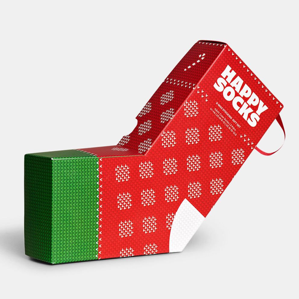 Happy Socks X-Mas Stocking 3-Pack Socks Unisex Gift Box