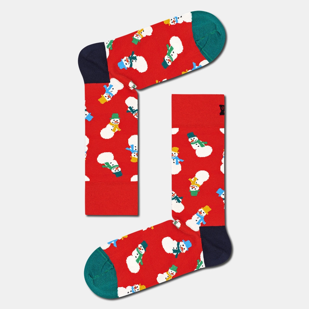 Happy Socks Snowman 3-Pack Unisex Σετ Δώρου