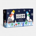 Happy Socks Snowman 3-Pack Unisex Σετ Δώρου