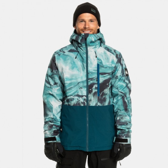 Quiksilver Snow Mission Printed Block Ανδρικό Μπουφάν Σκι