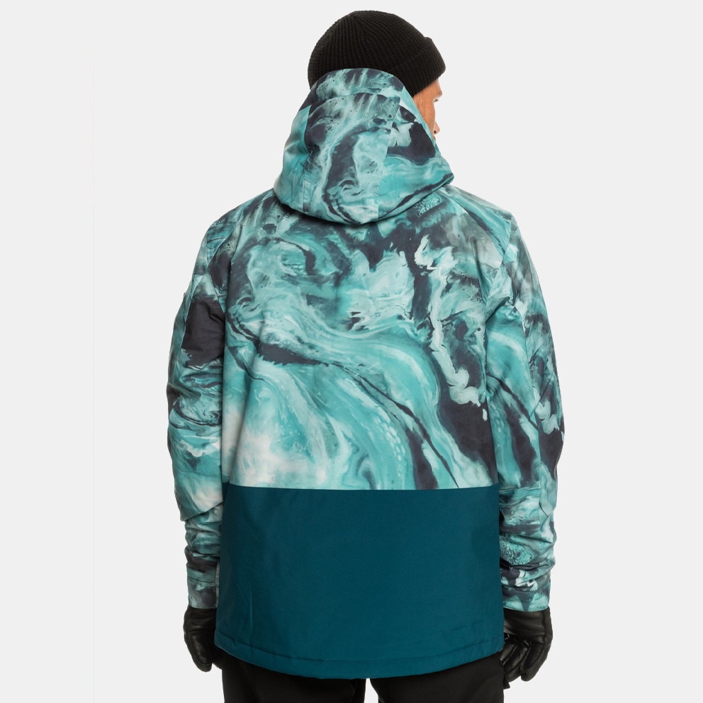 Quiksilver Snow Mission Printed Block Ανδρικό Μπουφάν Σκι