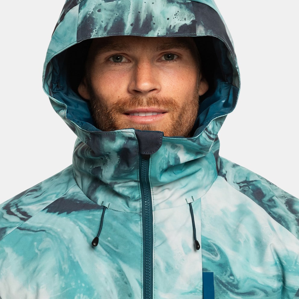 Quiksilver Snow Mission Printed Block Ανδρικό Μπουφάν Σκι