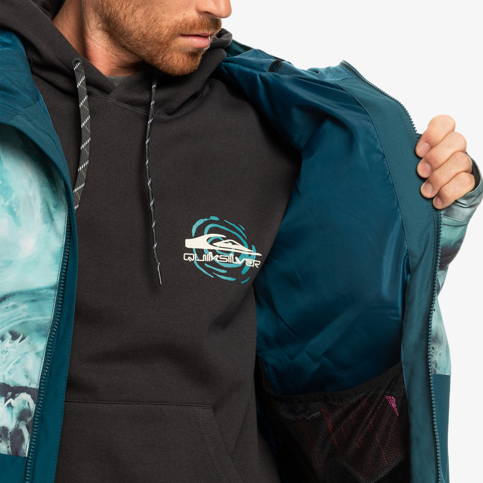 Quiksilver Snow Mission Printed BlockΜen's Ski Jacket