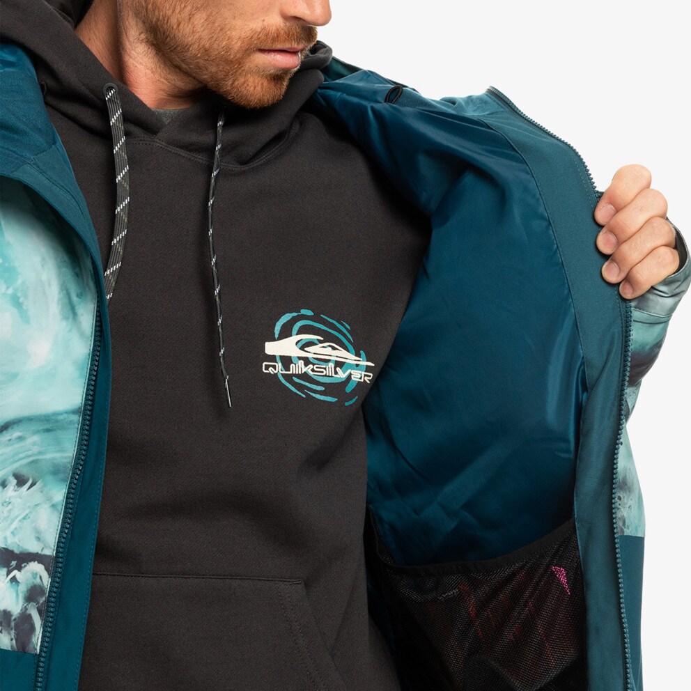 Quiksilver Snow Mission Printed Block Ανδρικό Μπουφάν Σκι