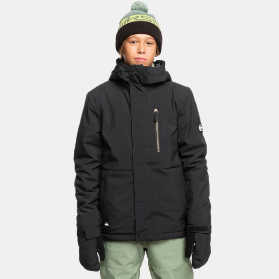 Quiksilver Snow Mission Solid Youth Jk Μπουφαν Παι