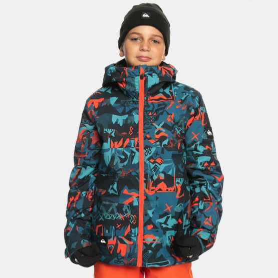 Quiksilver Snow Mission Printed Youth Παιδικό Μπουφάν Σκι