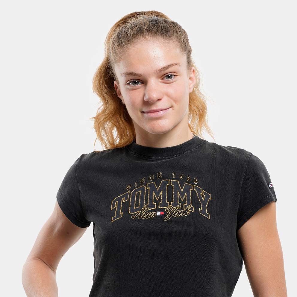 Tommy Jeans Varsity Logo Γυναικείο T-shirt