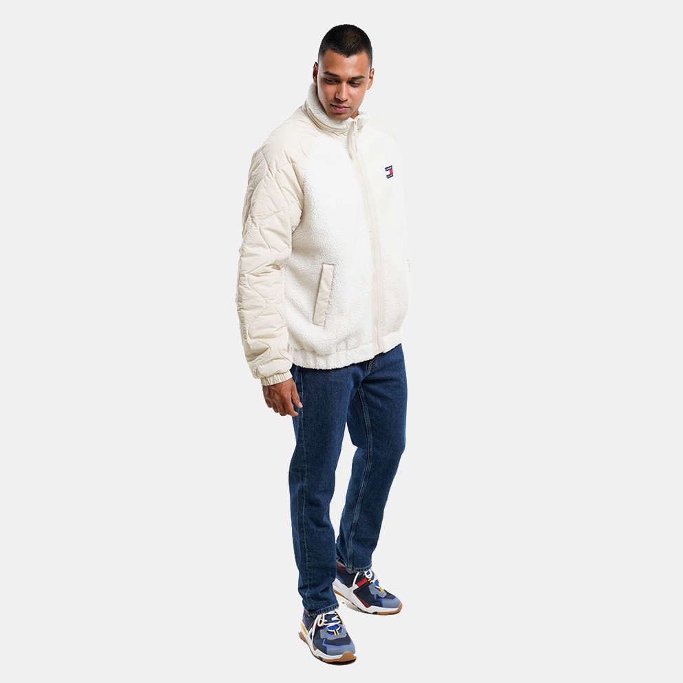 Tommy Jeans Tjm Mix Media Sherpa Jacket