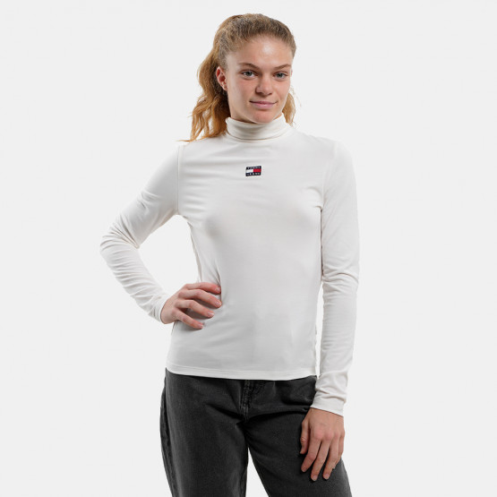 Tommy Jeans Xs Badge Turtleneck Women's Long Sleeves T-shirt