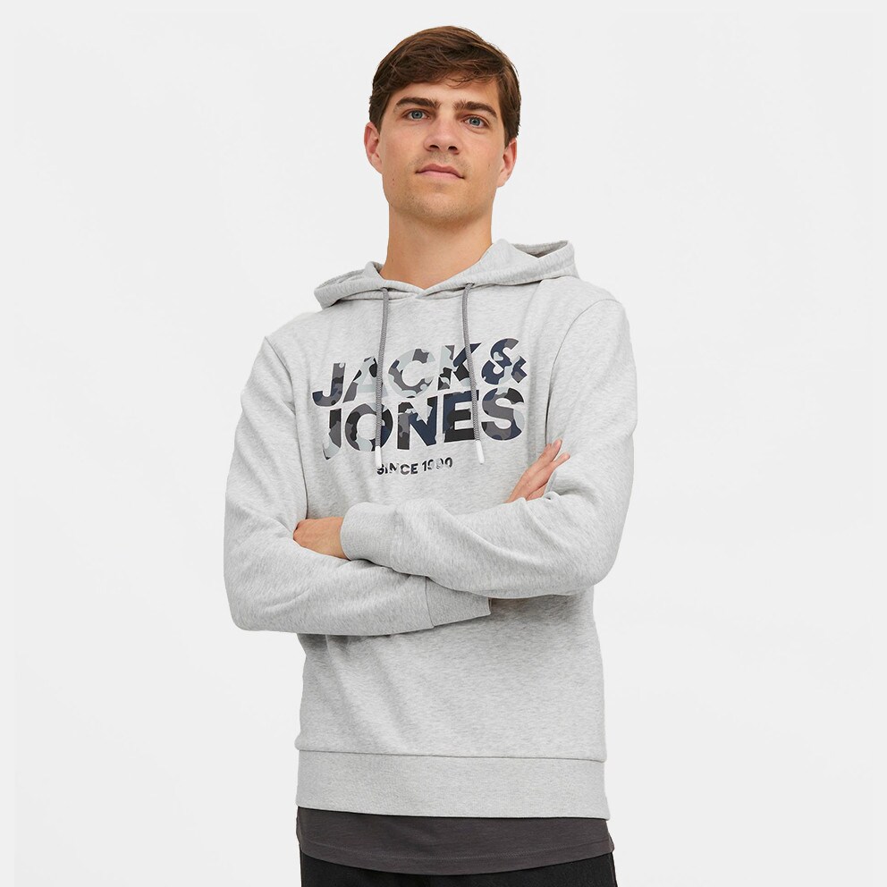 Jack & Jones Jjjames Ανδρική Μπλούζα με Κουκούλα