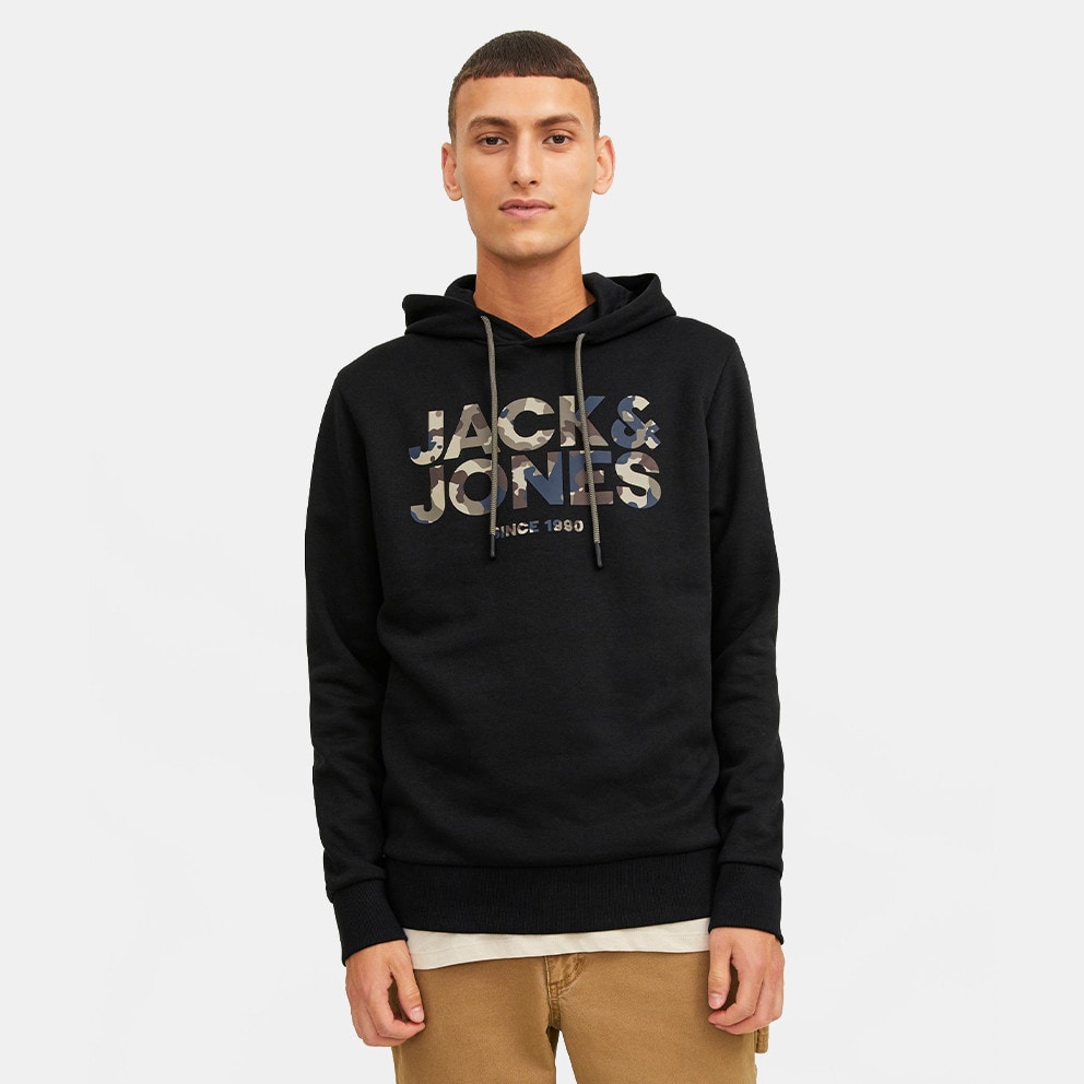 Jack & Jones Jjjames Ανδρική Μπλούζα με Κουκούλα