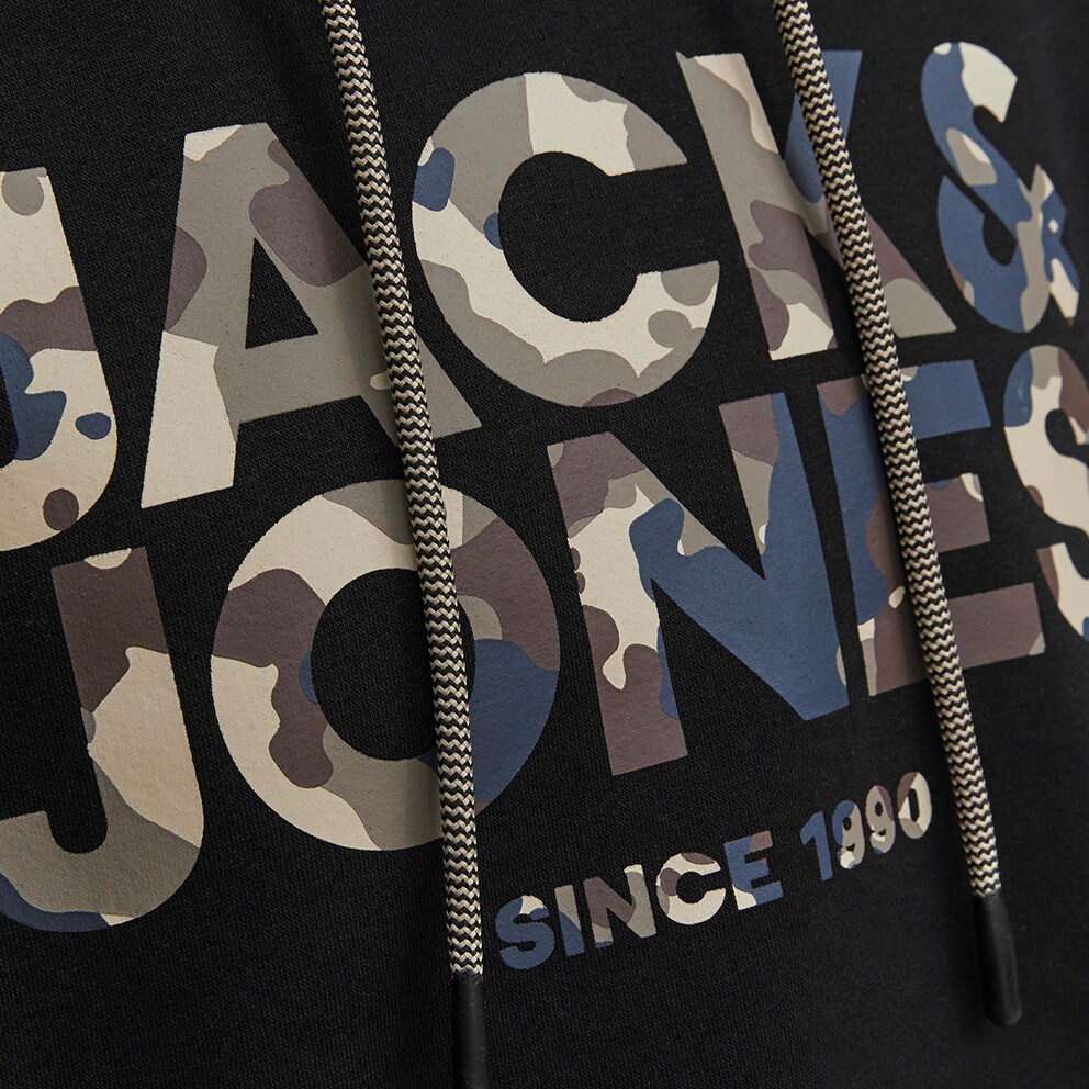 Jack & Jones Jjjames Ανδρική Μπλούζα με Κουκούλα