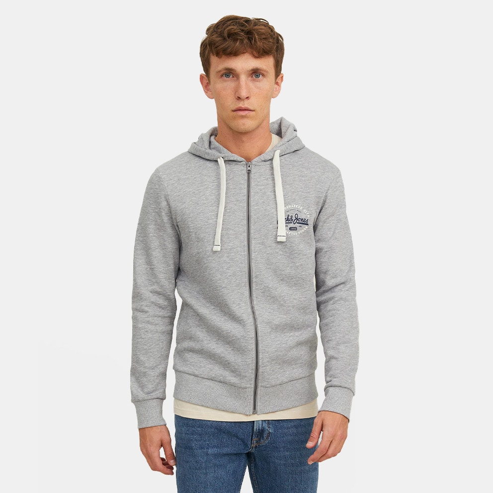 Jack & Jones Jjmikk Men's Full Zip Hoodie